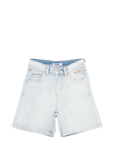 Shorts con logo ricamato MSGM KIDS | S6MSJUBE045126